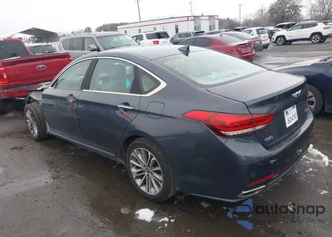 2017 Genesis G80 3.8 z USA, uszkodzony, nr VIN KMHGN4JE0HU170389